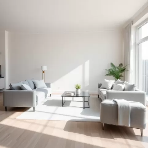 Biało Szare Meble Jaki Kolor Ścian