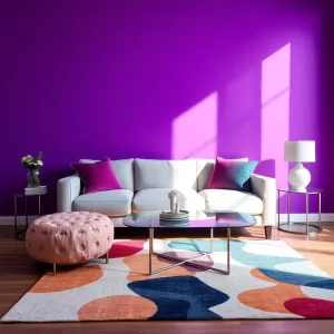 Fioletowe Ściany Jakie Meble