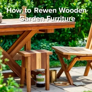 Jak Odnowić Drewniane Meble Ogrodowe
