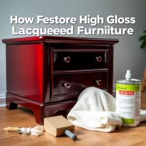 Jak Odnowić Meble Lakierowane Na Wysoki Połysk