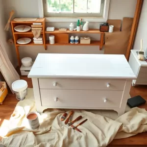 Jak Pomalować Lakierowane Meble Na Biało