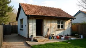 jak wyremontować domek na działce