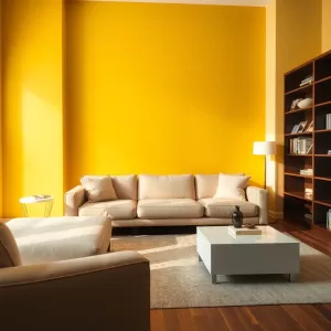 Żółte Ściany Jakie Meble